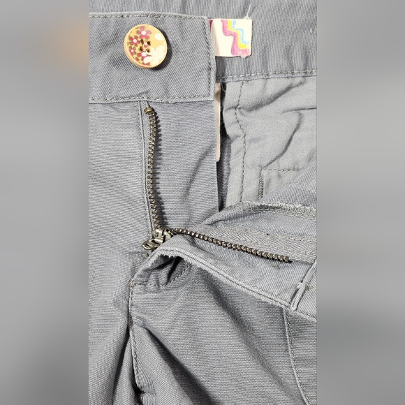 ♥️ OP JUNIORS MID RISE TWILL SHORTS SIZE 5 - GREY ♥️ - Picture 6 of 13